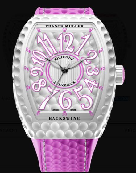 Review Franck Muller Vanguard Lady Golf Replica Watch Cheap Price V 32 SC AT GOLF BC (RS) - Click Image to Close